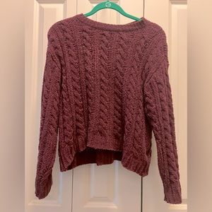 Maroon sweater
